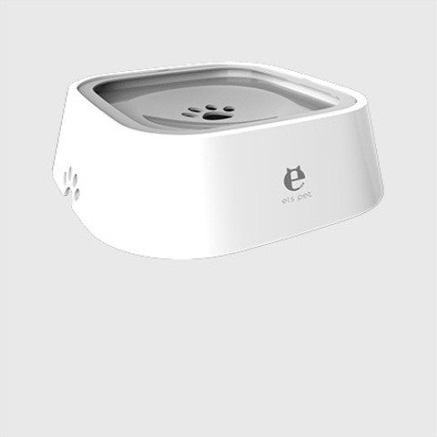 1.5L Cat Dog Water Bowl Portable Floating Bowl with Overflow Protection Slow Flow Water Dispenser Pet Fountain
