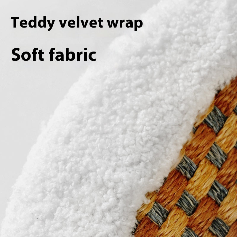 Sisal Hemp Scratch Board Wear-resistant Oval Cat Nest
