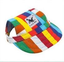 Pet Supplies New Fashionable Oxfordand Dog Costume Hat Baseball Outdoor Tourist Sun Hat