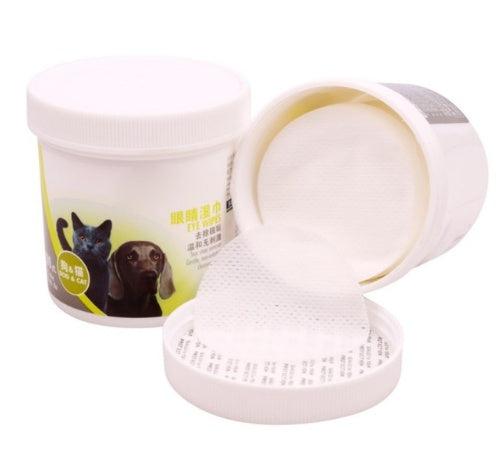 Pets to tears napkins Teddy Bear Xiong Bomei cat eyes paper towels pet supplies