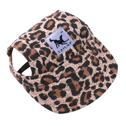 Pet Supplies New Fashionable Oxfordand Dog Costume Hat Baseball Outdoor Tourist Sun Hat