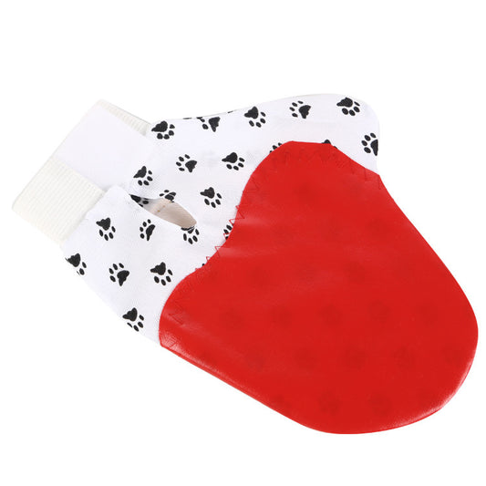Silicone Pet Glove Brush for Combing Hair. Soft and Effective Grooming Glove for Cats and Dogs in Baths