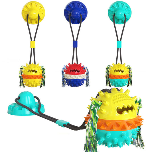 Powerful Sucker Resistant To Biting Ball Dog Toy