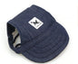 Pet Supplies New Fashionable Oxfordand Dog Costume Hat Baseball Outdoor Tourist Sun Hat