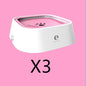 1.5L Cat Dog Water Bowl Portable Floating Bowl with Overflow Protection Slow Flow Water Dispenser Pet Fountain