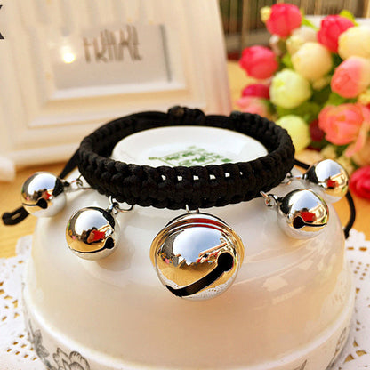 Cute Puppy Cat Neck Jewelry Bell Collar