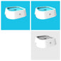 1.5L Cat Dog Water Bowl Portable Floating Bowl with Overflow Protection Slow Flow Water Dispenser Pet Fountain