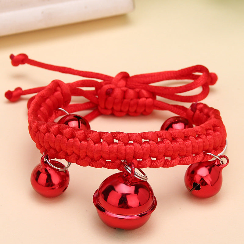 Cute Puppy Cat Neck Jewelry Bell Collar