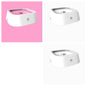 1.5L Cat Dog Water Bowl Portable Floating Bowl with Overflow Protection Slow Flow Water Dispenser Pet Fountain