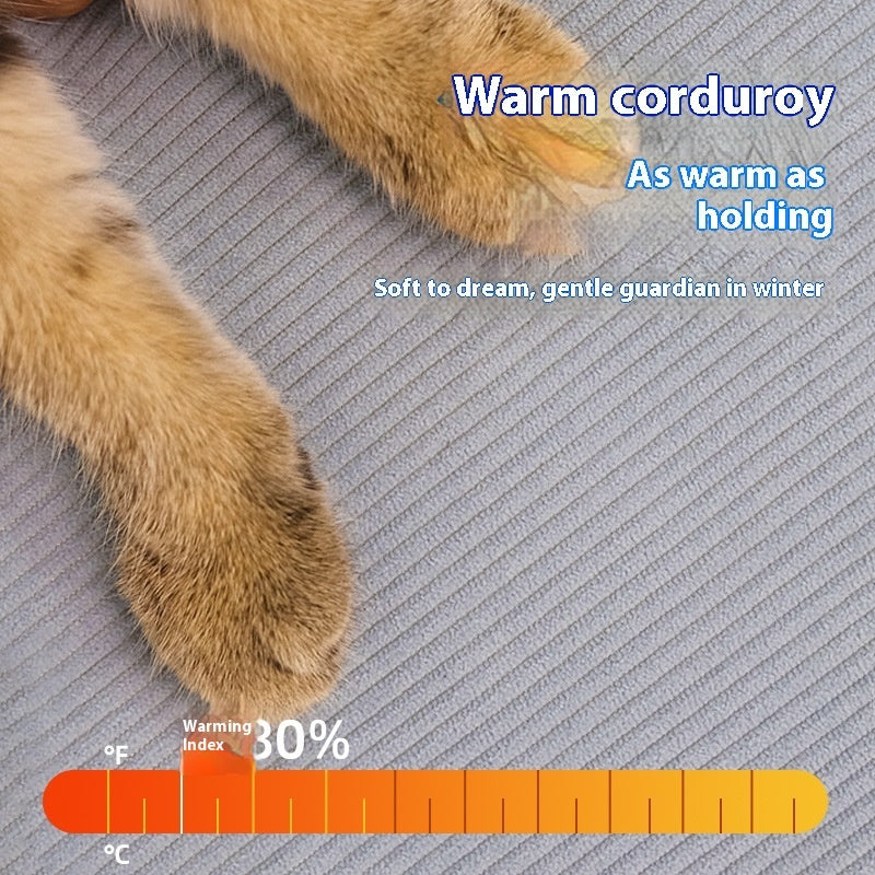 Winter Warm Cat House Cat Nest Closed