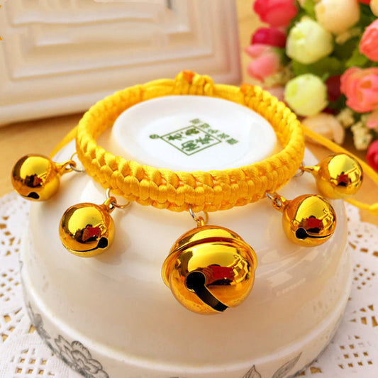 Cute Puppy Cat Neck Jewelry Bell Collar