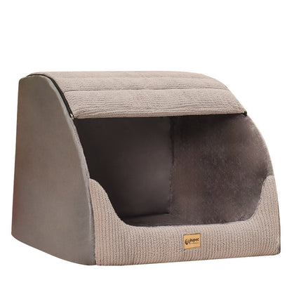 Warm Medium Large Dog Golden Retriever Removable And Washable Pet Bed